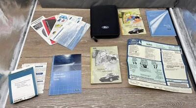 Ford Taurus 2003 manual del propietario con estuche suplementario pegatina de ventana original OEM Foto 1 de 2