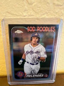 2024 TOPPS PRO DEBUT CHROME REFRACTOR /99 IVAN MELENDEZ #PDC-22 - Picture 1 of 4