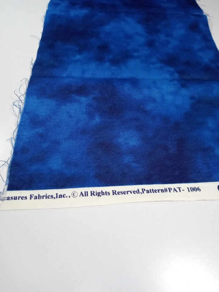 Fabric by Timeless Treasures Blue Tonal Blender #Pat-1006 1/4 Yards x 44" - Image 1 of 1
