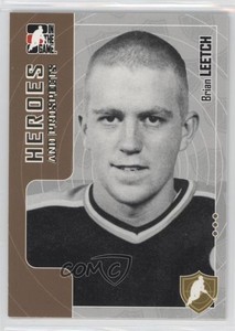 2005-06 ITG Heroes and Prospects Brian Leetch #25 HOF