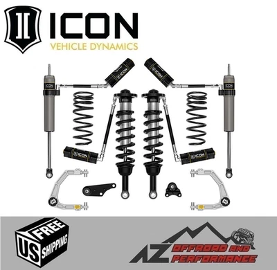 ICON 1.25-3" Lift Stage 5 Suspension Kit w/ Billet for '25+ Toyota 4Runner 4WD - Image 1 of 4