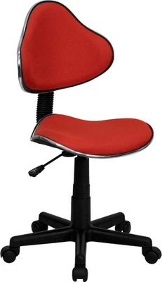 Flash Furniture Red Fabric Swivel Office Task Chair New in Box - Image 1 of 4