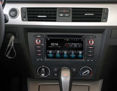 6.2 Stereo Radio for BMW 3 Series E90 E91 E92 E93 CarPlay Android Auto Navi DVD - Image 1 of 4