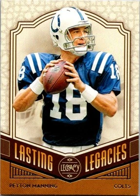 2020 Panini Legacy Lasting Legacies #7 Peyton Manning Insert - Image 1 of 2