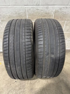 2x P255/50R19 Michelin Pilot Sport 4 SUV 7/32 107 Y neumáticos usados 2555019 Foto 1 de 4
