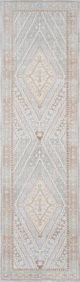 Alfombras ISABEISA-7BLU2780 Isabella Alfombra Tradicional Geométrica Tejido Plano, 2'... Foto 1 de 4