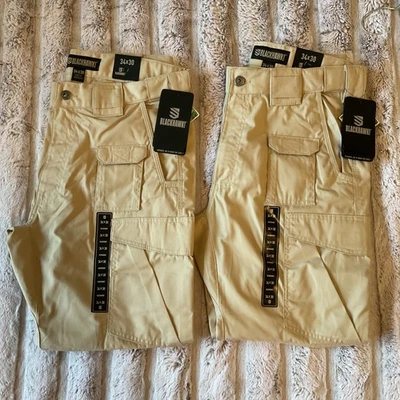 Pantalones cargo tácticos Ripstop Blackhawk Pursuit de 2 piezas para hombre 34/30 beige piedra Foto 1 de 4