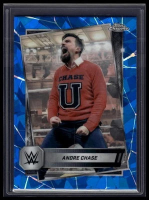 2025 Topps Chrome Sapphire WWE #32 Andre Chase - Image 1 of 2