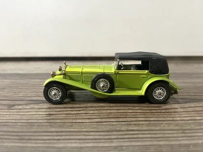 Matchbox Models of Yesteryear Green Y16 1928 Mercedes Benz Car Display Die Cast - Image 1 of 4