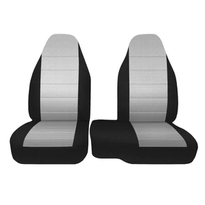 2Pcs 60/40 Cloth High Back Bench Seat Cover Fit for Ford Ranger XLT Front 199... - Picture 1 of 7