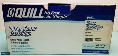 Cartucho de toner Quill XQ117A para uso em HP LaserJet 5L 6LXI 6LSF 3100 3150 NOVO - Imagem 1 de 2