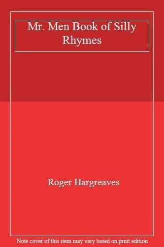 Mr. Men Book of Silly Rhymes,Roger Hargreaves - Image 1 of 1