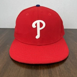 Philadelphia Phillies New Era Fitted Hat Size 7 1/4 59Fifty MLB - Picture 1 of 14