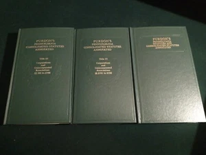 Purdon's Penna. Statutes & Cons Statutes Annotated 1995 Title 15 - 3 Volume Set - Picture 1 of 12