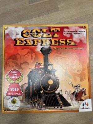 Colt Express - Brettspiel von Ludonauten - Spiel des Jahres 2015 - VOLLSTÄNDIG - Bild 1 von 4