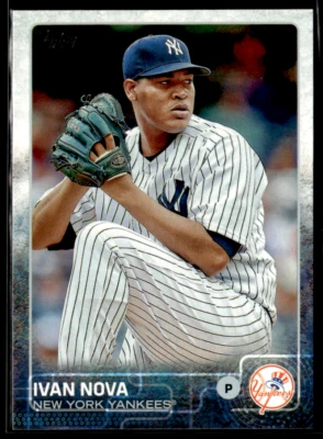 2015 Topps Series 2 #382 Ivan Nova Yankees - Image 1 of 2