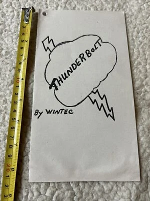 Wintec. Manual de paintball Thunderbolt Foto 1 de 4