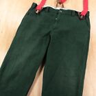 CODET wool flannel hunting pants w/ suspenders 38x29 vtg 80s 90s canada made