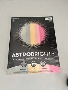 Papel de tarjeta Astrobrights Dreamy #91735 8,5x11in 50 quilates total - Imagen 1 de 2
