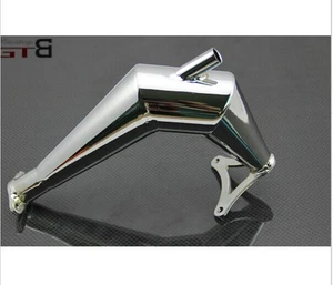 GTBRacing Stainless Steel Humblebee V Shape Exhaust Pipe for HPI Baja 5b ss 5sc - Picture 1 of 2