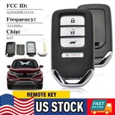 FOR 2015-2016 HONDA CRV SMART KEY KEYLESS REMOTE ENTRY KEY FOB ACJ932HK1210A