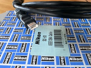Nikon D1 Digital camera lead, SC-D1 IEEE-1394 Firewire Interface Cable 25245 New - Picture 1 of 3