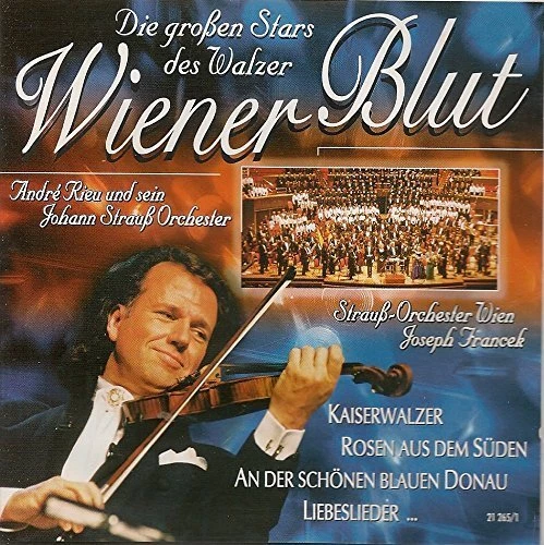 André Rieu Wiener Blut-die großen Stars des Walzer (& Strauß-Orchester Wi.. [CD] - Bild 1 von 1