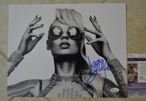 Iggy Azalea Signed 11x14 Photo w/ James Spence JSA COA #L51448 + Proof Cover