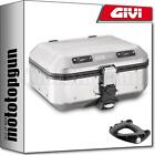 Givi Dlm30a Bauletto + Attacco Trekker Dolomiti Yamaha T-Max 530 2017 17 2018 18