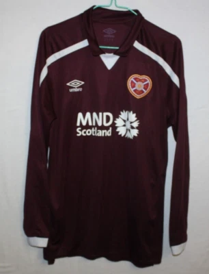 Heart Of Midlothian Home 2020/2021 #26 Long Sleeve Shirt Football Jersey - M - Image 1 of 4