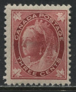 Canada QV 1897 3 cents Leaf mint o.g. - Picture 1 of 1