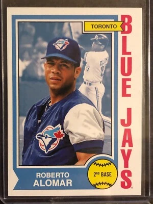 2019 Topps Throwback Thursday TBT #131 Roberto Alomar Toronto Blue Jays - Image 1 of 2