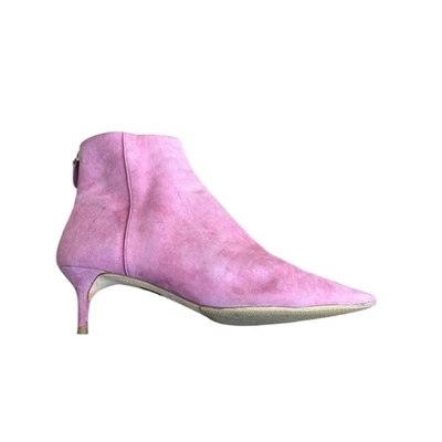 Botín Alexandre Birman Rosa Gamuza Talla 41 Foto 1 de 4