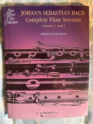 Bach Complete Flute Sonatas - Volumes 1 and 2 - Image 1 of 4