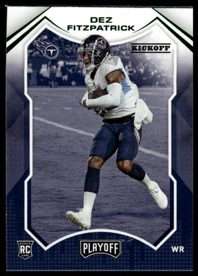 2021 Panini Playoff #230 Dez Fitzpatrick Kickoff - Image 1 of 2