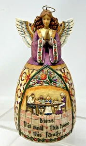Jim Shore A PRAYER OF THANKFULNESS 9.5" Angel Figurine 4005280 Blessing - Picture 1 of 7