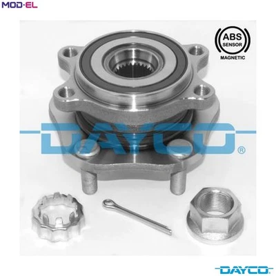 WHEEL BEARING KIT KWD1334 FOR NISSAN MR16DDT 1.6L R9N 1.7L QR25DE 2.5LR9M 1.6L - Image 1 of 4