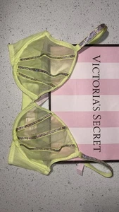 Victoria’s Secret Very Sexy Sheer Shine Unlined Low-Cut Demi Bra Size 36C NWT - Picture 1 of 7