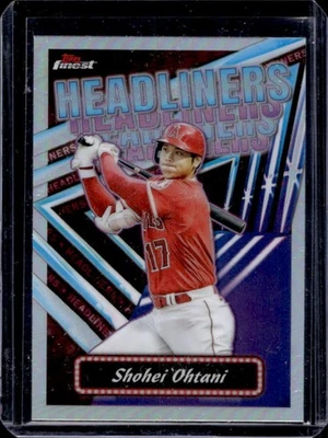 2023 Finest Shohei Ohtani Headliners #FH-1 Angels - Image 1 of 2