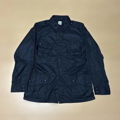 CORONA Utility Jacket XL Black 100% Cotton Workwear Coat - Image 1 of 4