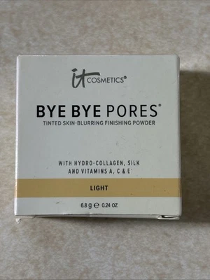IT COSMETICS -  Bye Bye Pores Loose Powder - LIGHT - 0.24 oz FULL SIZE - NIB - Image 1 of 4