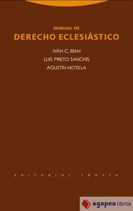 Manual de Derecho Eclesiástico. NUEVO. ENVÍO URGENTE (Librería Agapea) - Imagen 1 de 1