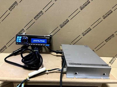 Alpine RUX-C701 + PXA-H701 Digital Sound Processor DSP Set Car Audio Tested JPN - Image 1 of 4