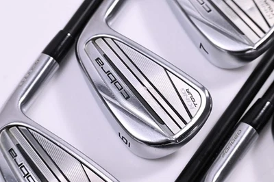 Cobra King Tour 2023 Irons / 5-PW+GW / Stiff Flex KBS TGI 85 Shafts - Image 1 of 4