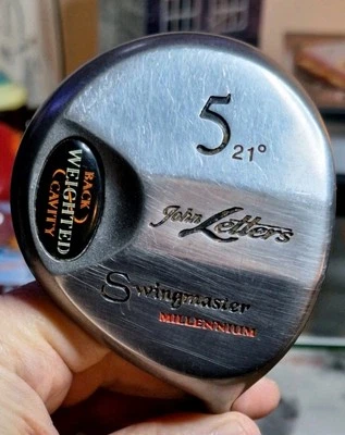 John Letters Swingmaster Millennium, 5 Wood 21° Medium Flex, Graphite Shaft  - Image 1 of 4
