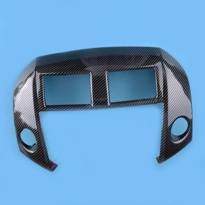 Carbon Fiber Style Middle Console Navigation Frame Fit For Toyota RAV4 06-12 - Image 1 of 4