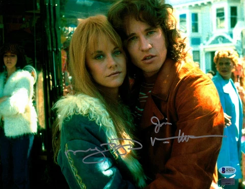 MEG RYAN & VAL KILMER Signed "The DOORS" Movie 11x14 Photo Beckett BAS #H78397 Cover