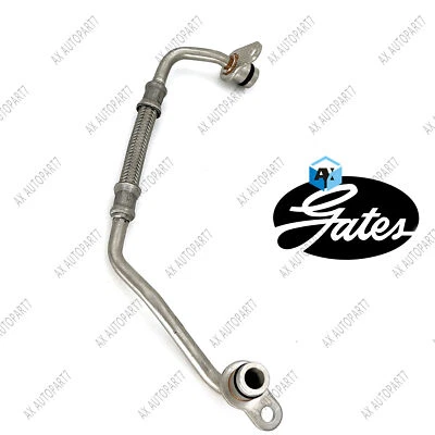 Tubo de aceite de salida de turbocompresor GATES 11427585402 para BMW N55 N55 B30 135i 335i 535i Foto 1 de 3