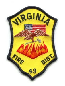 Virginia Fire District 49 Department Patch Unknown State - Picture 1 of 1