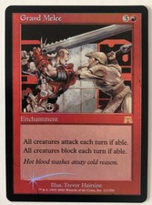 MTG - Grand Melee *Foil* (Onslaught | English | NM- | EDH) *Free shipping*